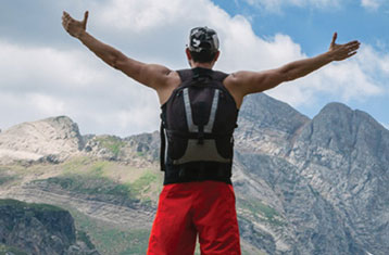 Man on Top of a Maountain